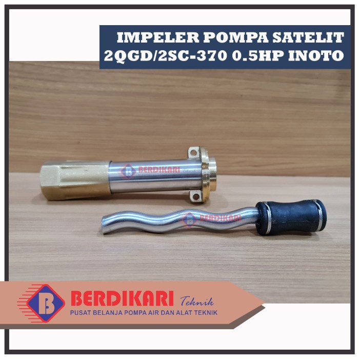 :>:>:>:>] Impeler pompa submersible satelit inoto 2QGD / 2SC 0,5 hp casing 2"