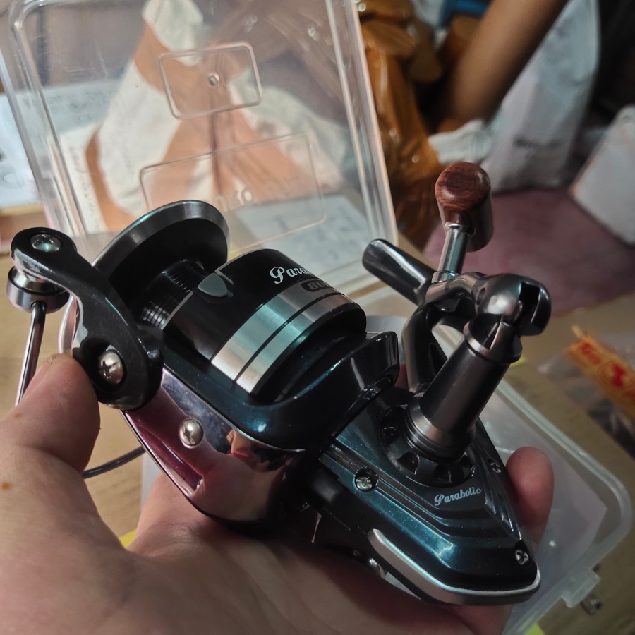 reel pancing maguro parabolic 8000 reel laut