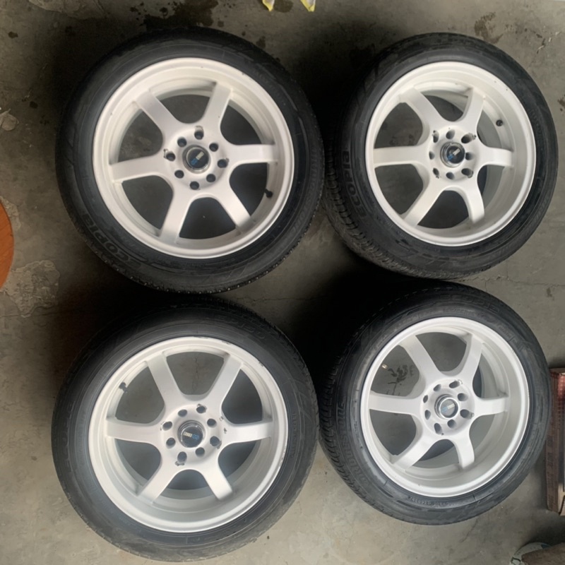 Velg R16 Double PCD Ban Bridgestone 195/55