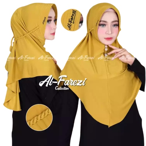 Amanah Hijab JILBAB INSTAN SPORT TALI TAMBANG KERUDUNG LANGSUNG PAKAI WANITA DEWASA