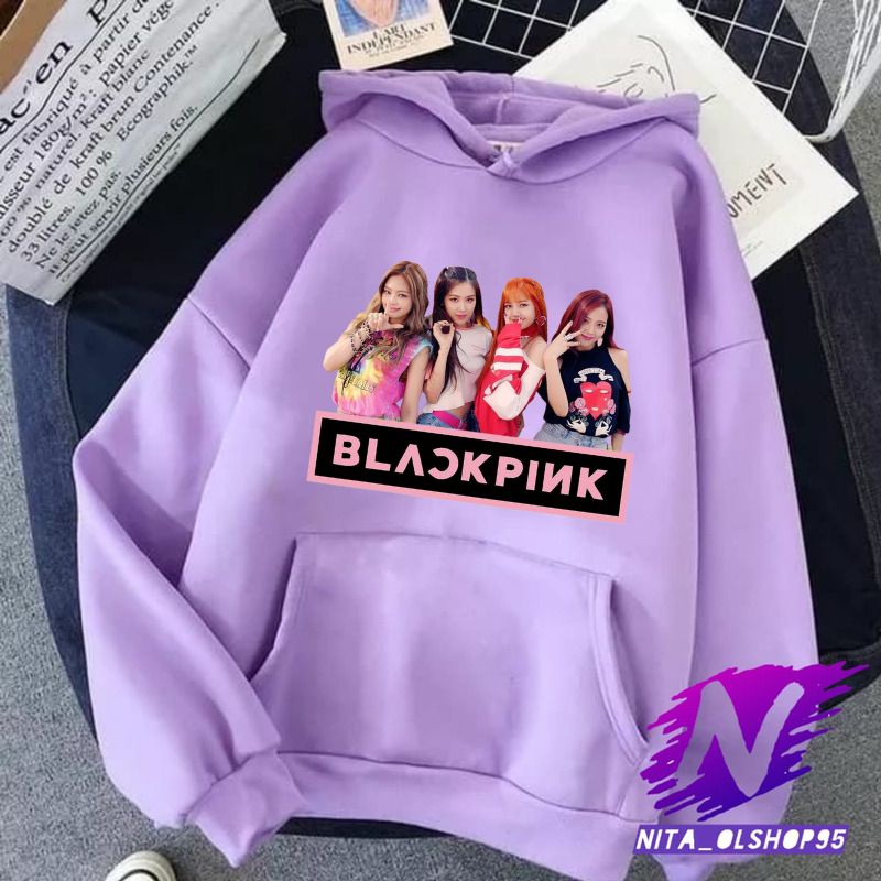 sweater hoodie anak blackpink