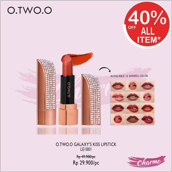 (READY & ORI) O.TWO.O Otwoo Lipstik Desain Galaxy's Kiss LE001 LE 001