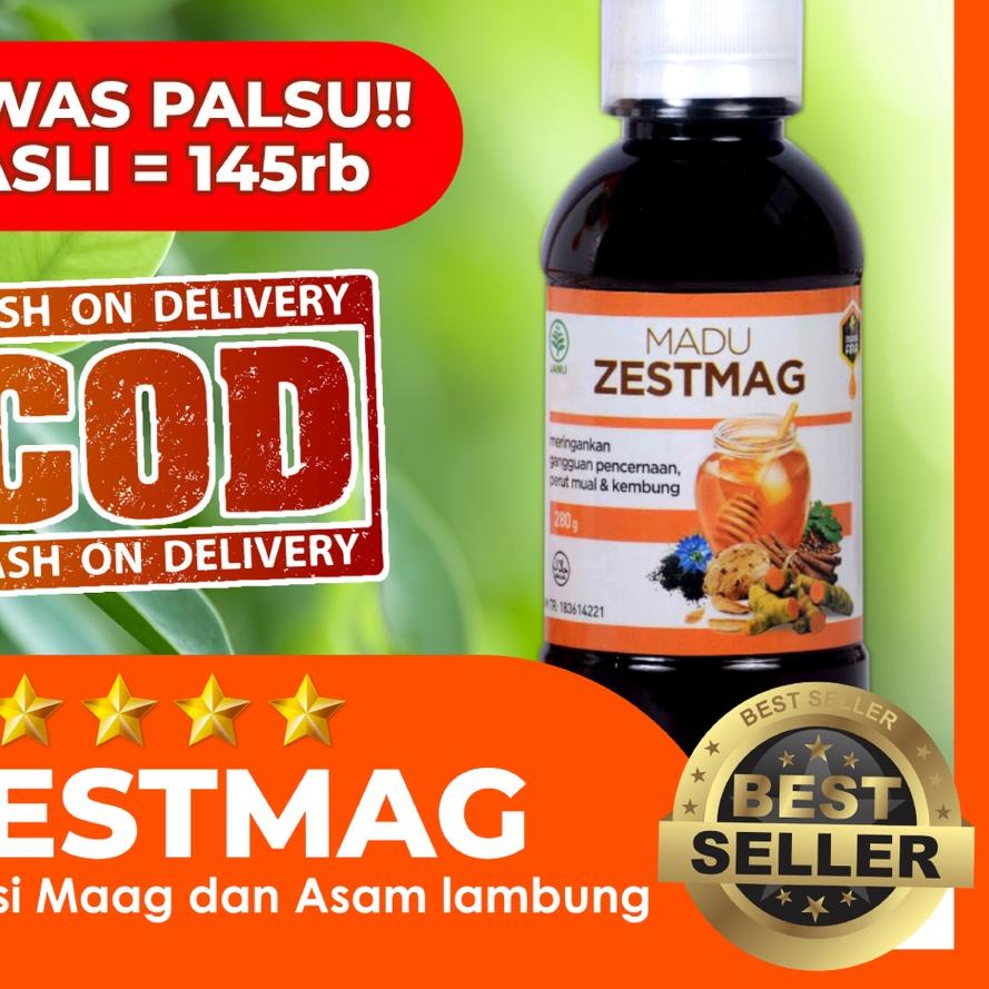 

⅍ ZESTMAG (100% ASLI) - Asam Lambung, GERD, Maag, Anxiety & Ganguan ➭