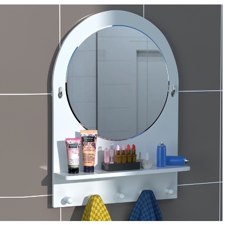 Rak Cermin Kaca Akrilik/Rak Gantung Dinding Kamar Mandi Kamar Tidur