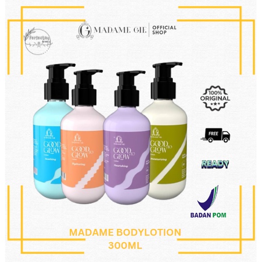 Madame Gie Good to Glow Bodylotion Whitening Bpom