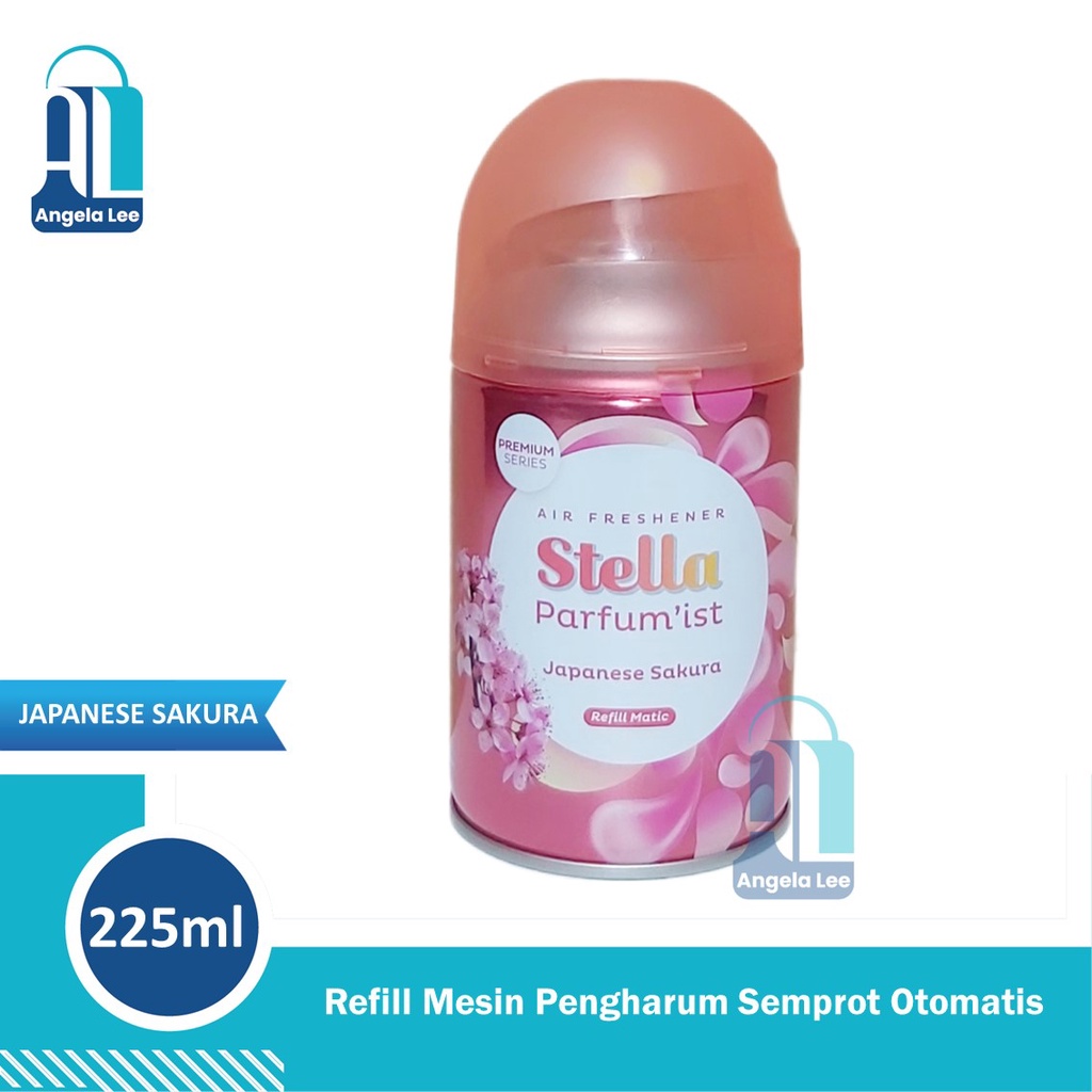 Pengharum Ruangan otomatis Stella Matic Premium Refill 225ml