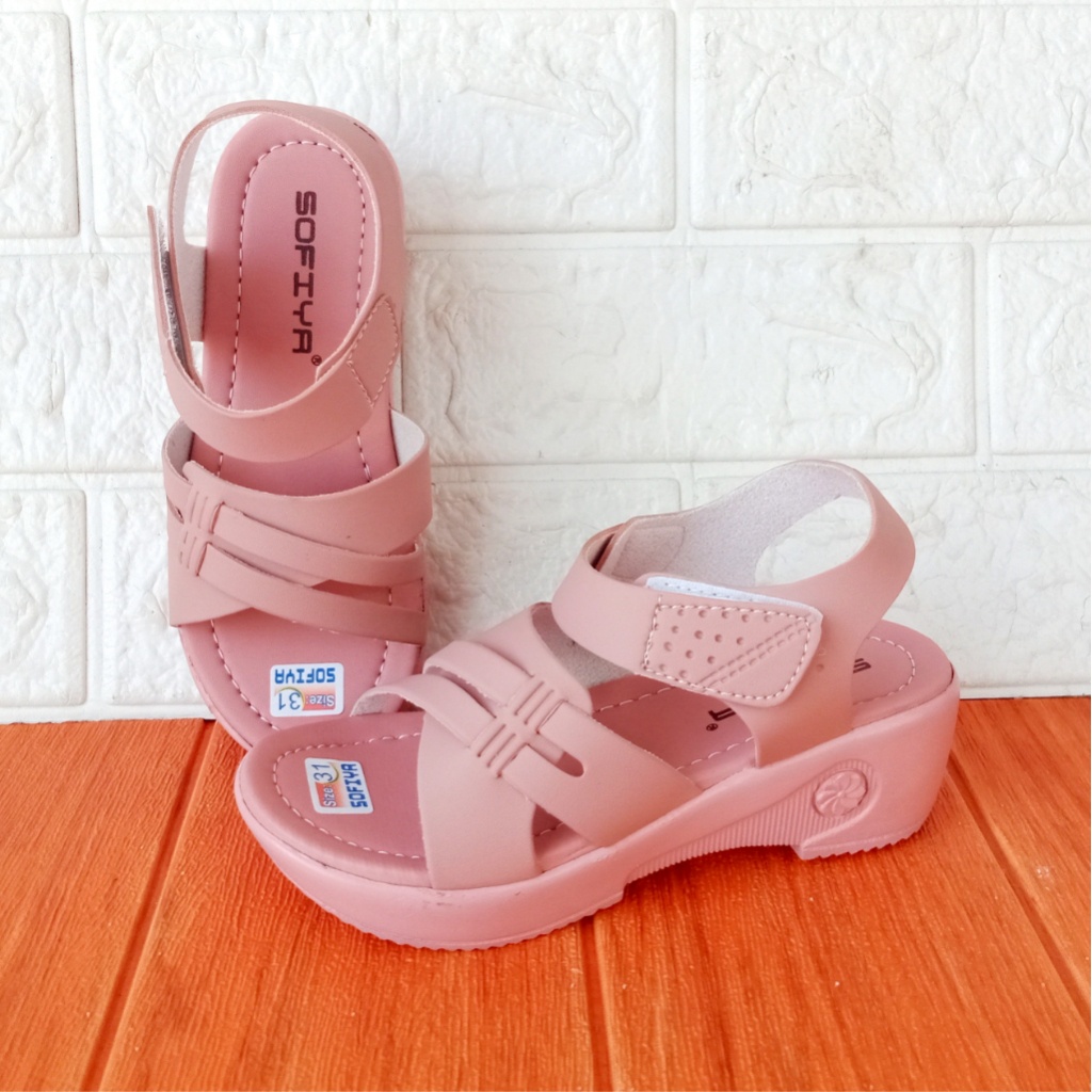 Sandal Anak perempuan SOFIYA 01 Size 26-35 Pink