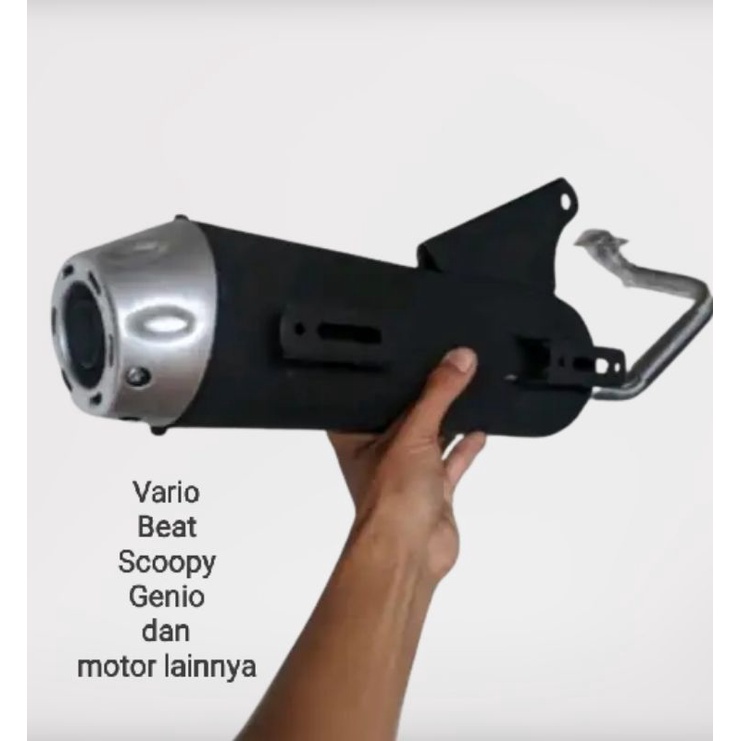 Knalpot Original Standar racing Copy CMS PNP Vario ,Beat, Scoopy,Genio