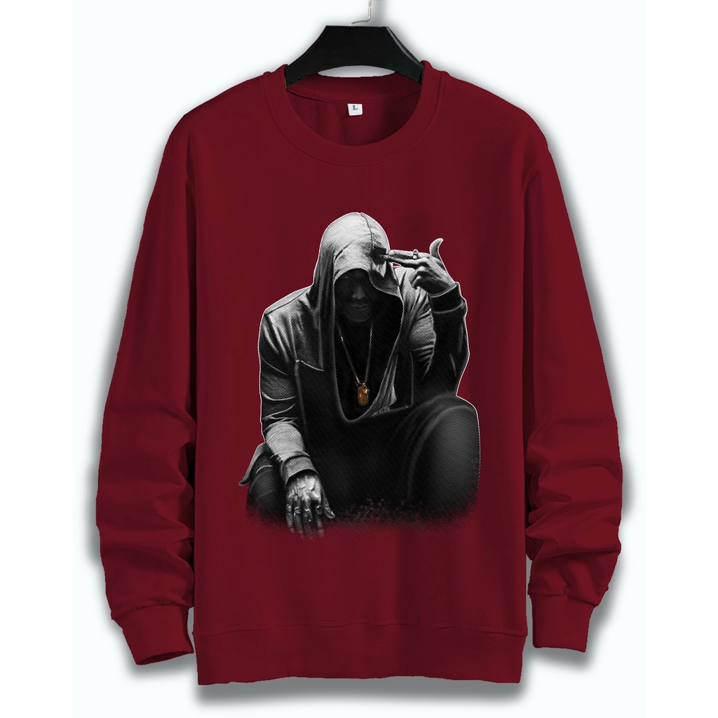 SWEATER UNISEX PEMBURU PRIA DAN WANITA SWEATER JUMBO