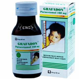 GRAFADON SIRUP 60 ML PENURUN PANAS ANAK DEMAM ANAK SAKIT KEPALA ANAK