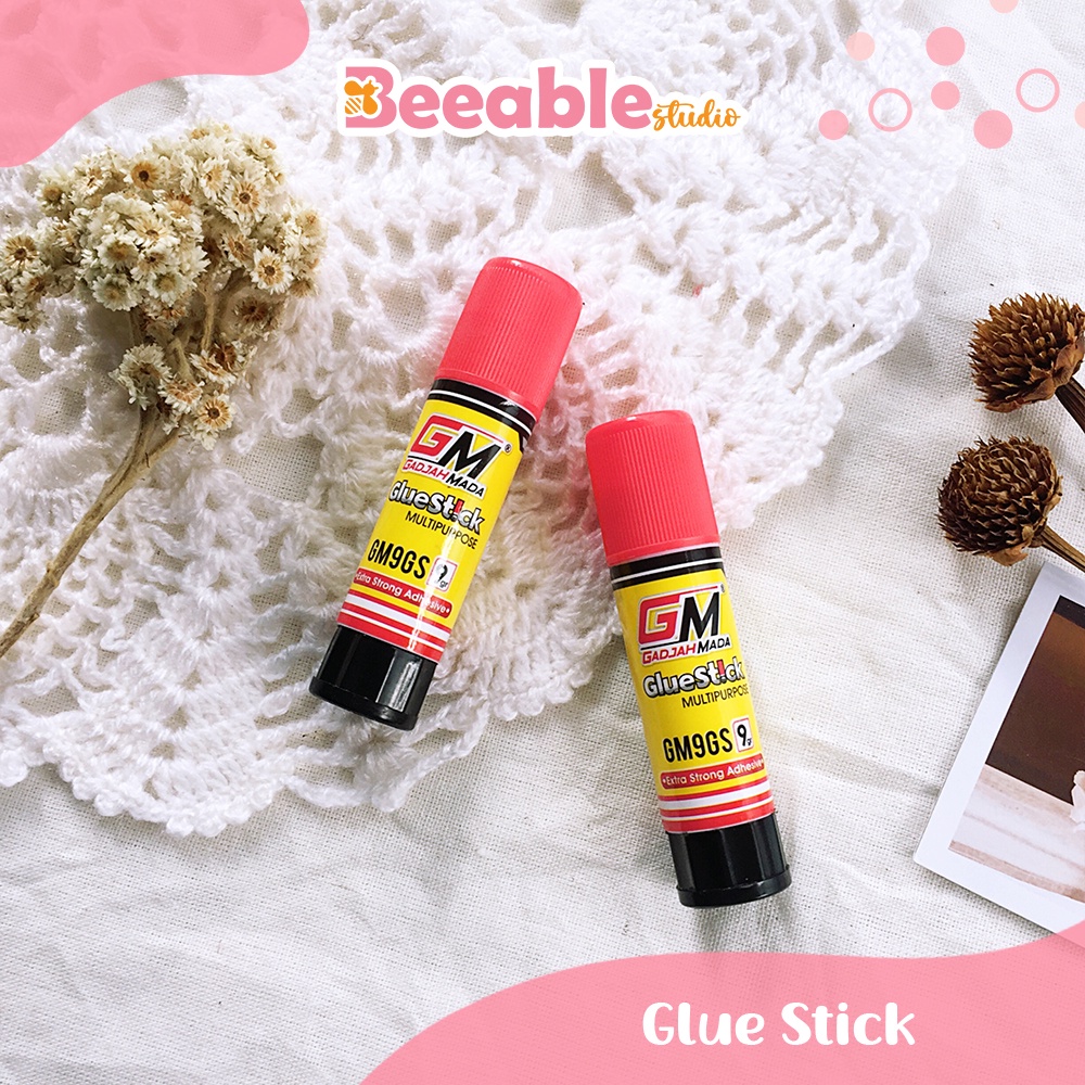 

Beeablestudio | Glue Stick EXTRA Strong Adhesive 9gr Lem Kertas Kering