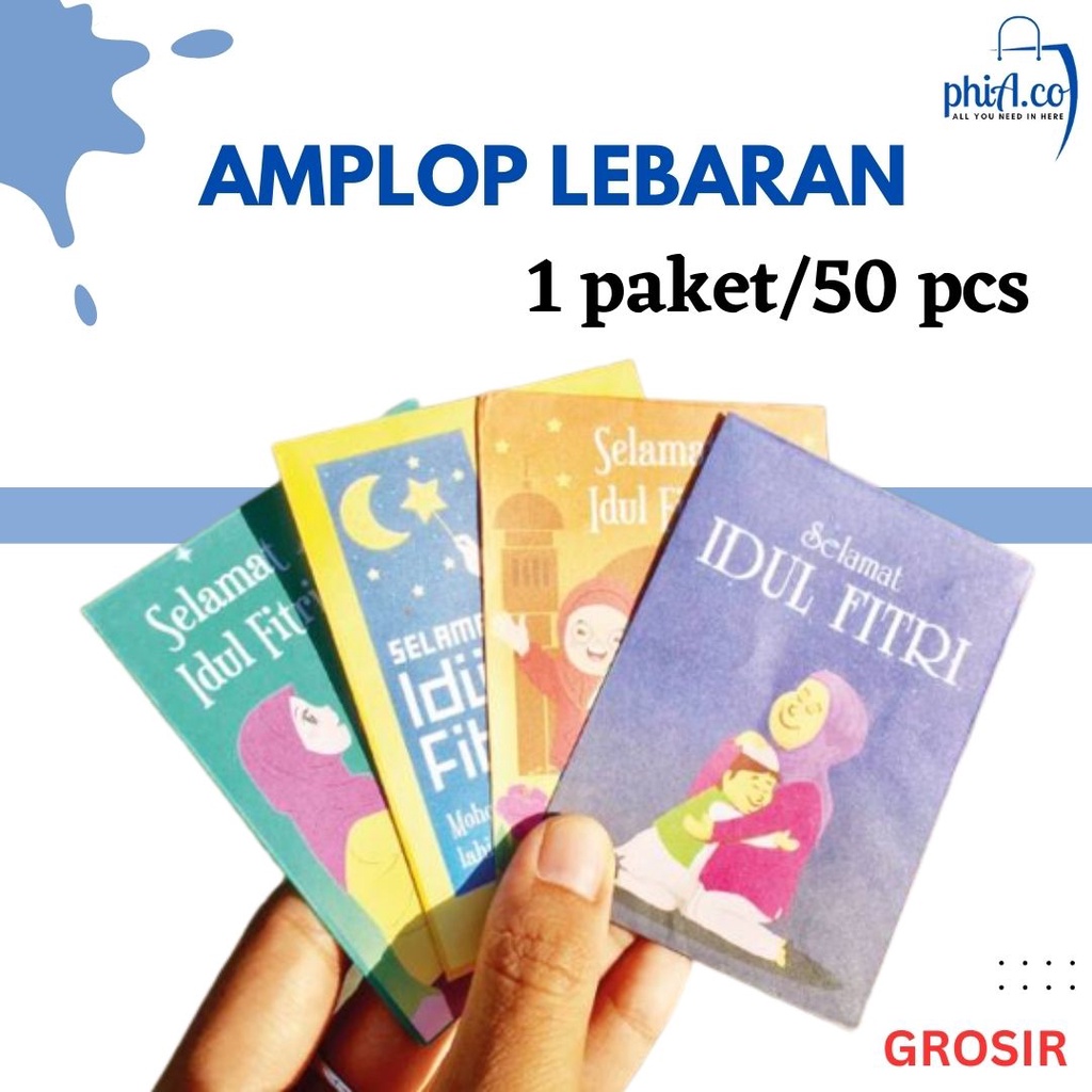 

AMPLOP LEBARAN GROSIR ISI 10/PACK MINI
