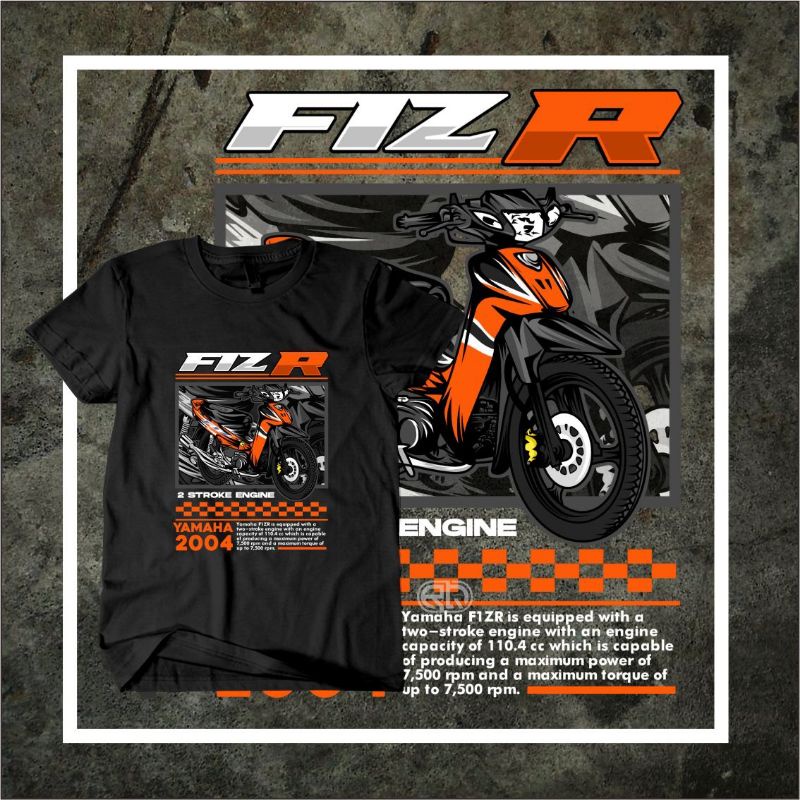 Kaos motor FIZ R / motor yamaha FIZ R