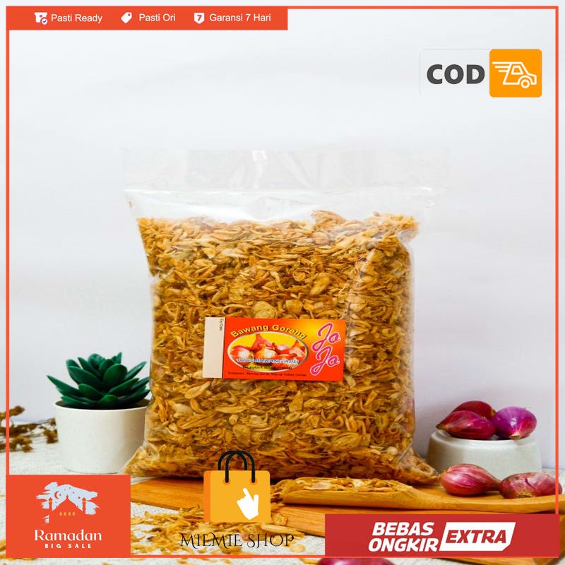 

Jojo Bawang Goreng asli sumenep 500 Gr First Hand