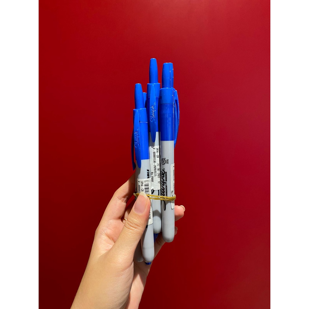 

Sharpie - Pulpen Retractable Fine Warna Biru