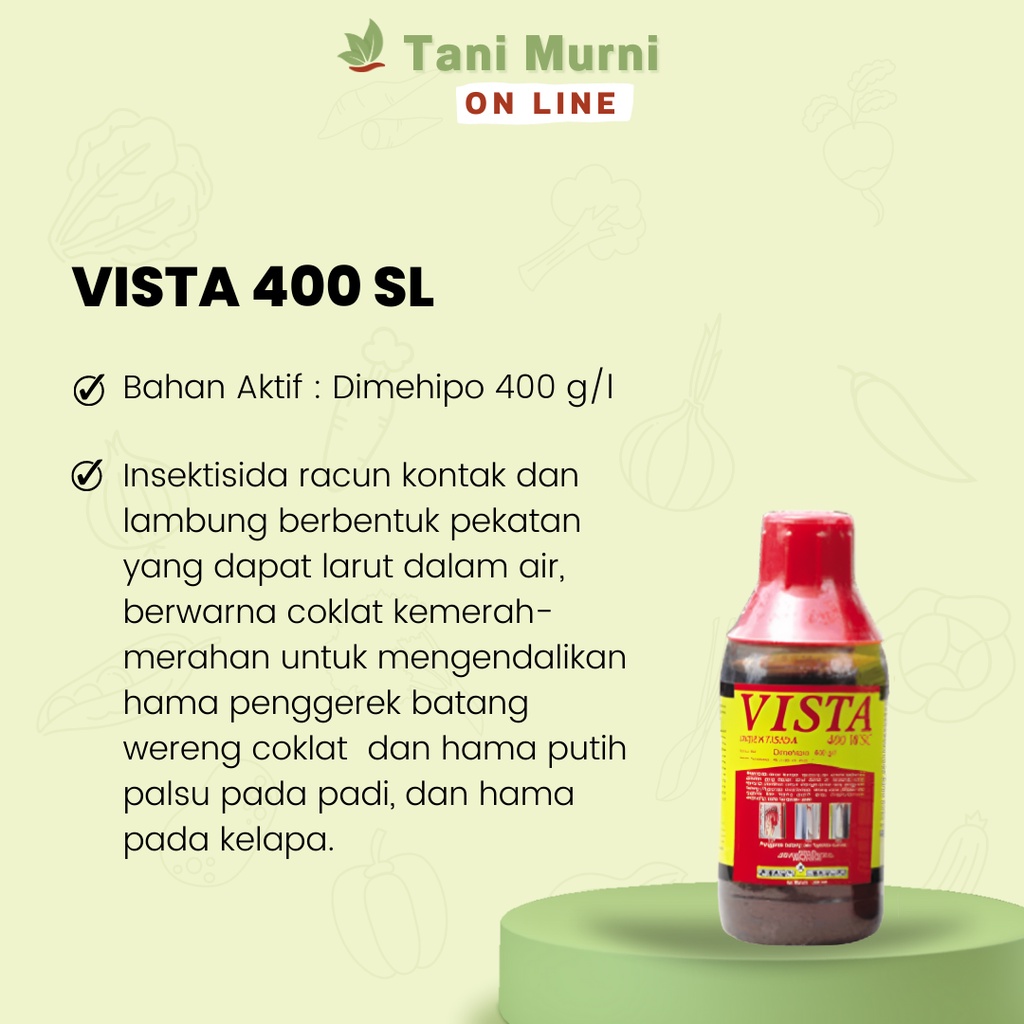 Insektisida Untuk Sundep Vista 200 ml