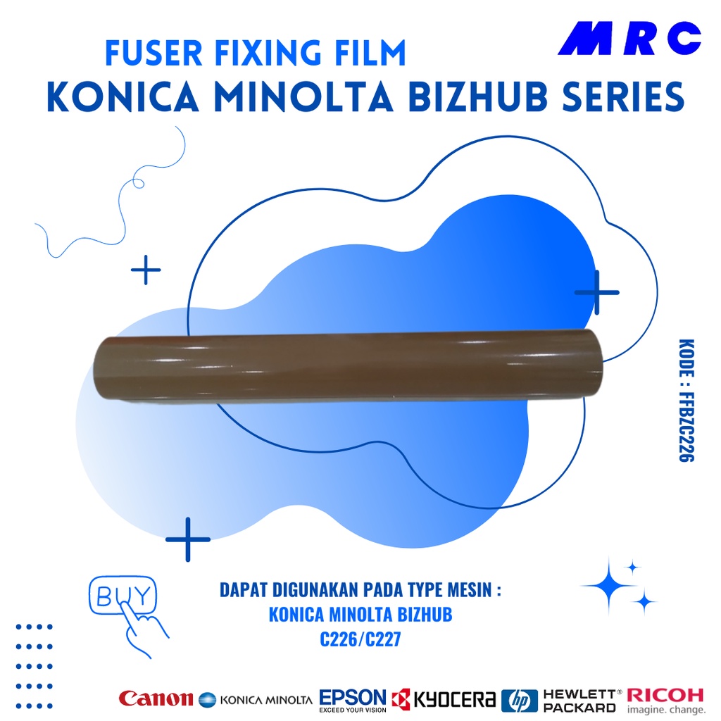 FUSER FIXING FILM KONICA MINOLTA BIZHUB C226/C227