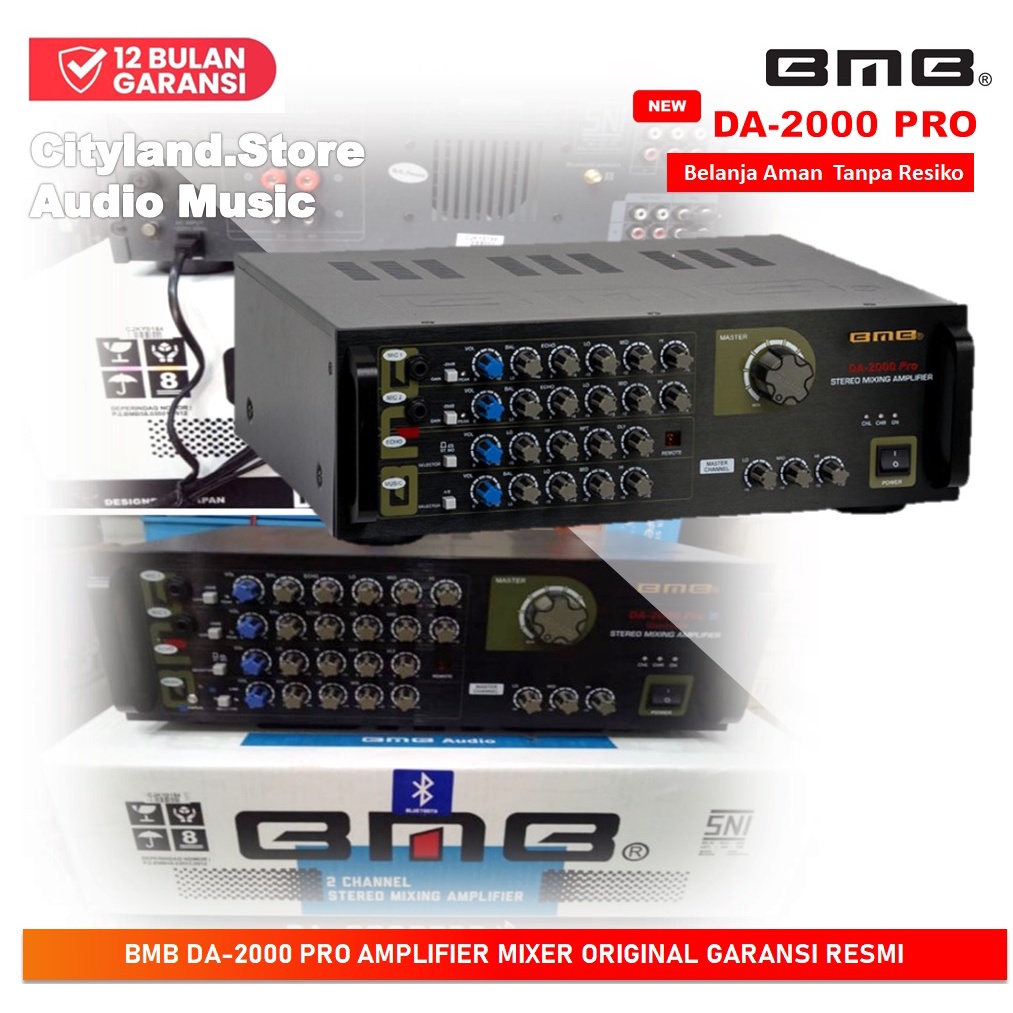 Amplifier Mixer BMB DA 2000 PRO Original