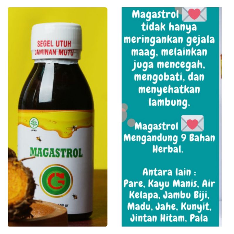 Magastrol Forte madu asam lambung - madu lambung | obat maag herbal | obat lambung asam lambung AMAN