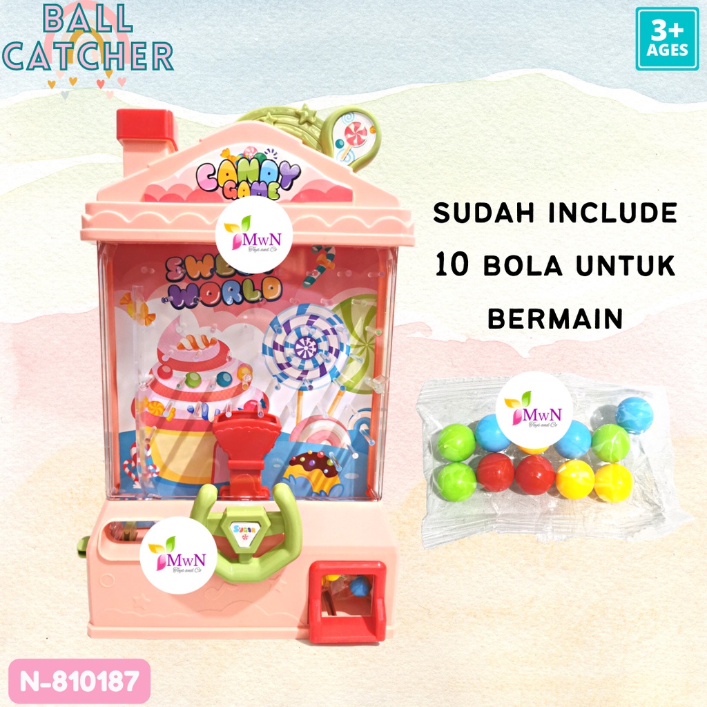 MWN Mainan Funny Ball Catcher Candy Space / Tangkap Bola N810187