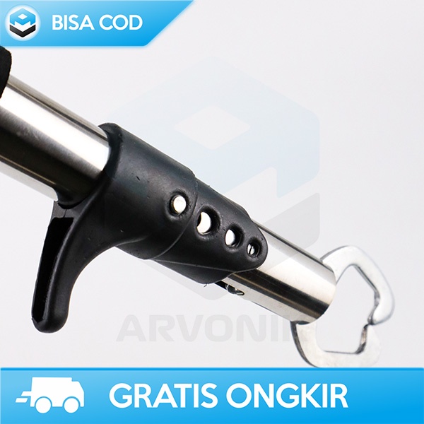 PENJEPIT IKAN FISHING GRIPPER STAINLESS  PERALATAN MANCING BY ILURE