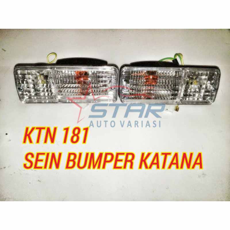 Lampu sein bumper kristal jimny katana