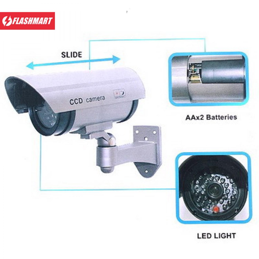 Flashmart Kamera CCTV Dummy IR LED - S-DIC-0102