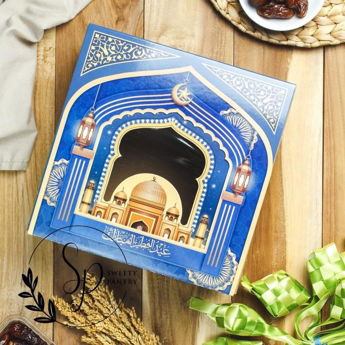 

Cb2210 If Biru - Dus Cake Box Packaging Kotak Lebaran Idul Fitri 076