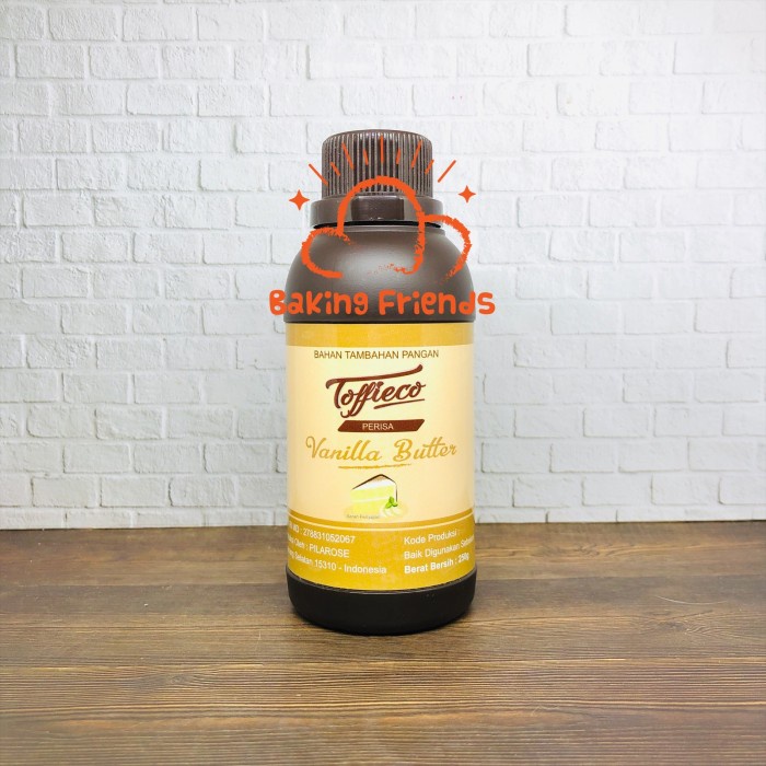 

[Ready-Stock] Toffieco Pasta Vanilla Butter 250GR/Perisa Perasa Vanilla Butter