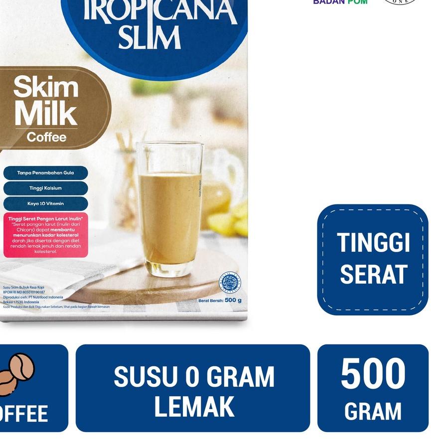 

← Tropicana Slim Susu Skim Coffee 500gr - Bantu Turunkan Kolesterol ✦