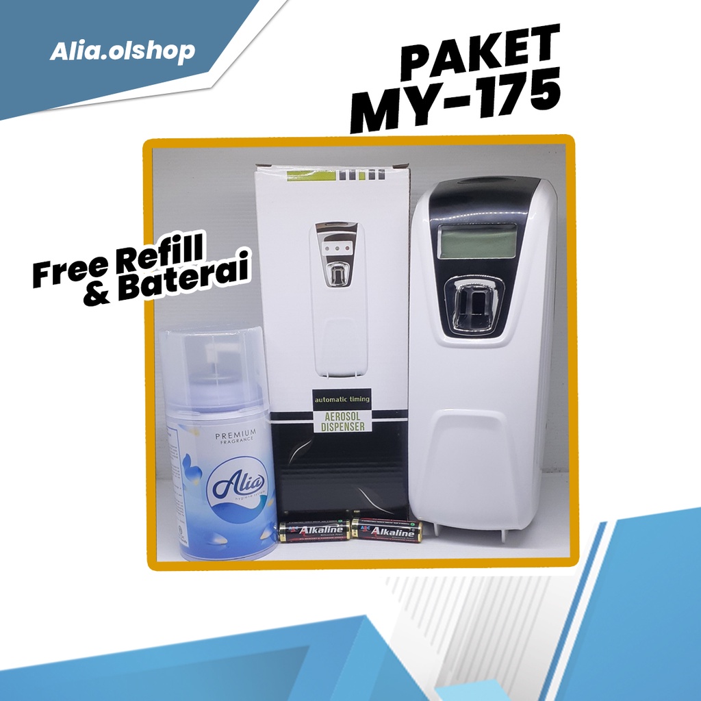 Paket Mesin MY-175 Free Refill pengharum dan Batteray