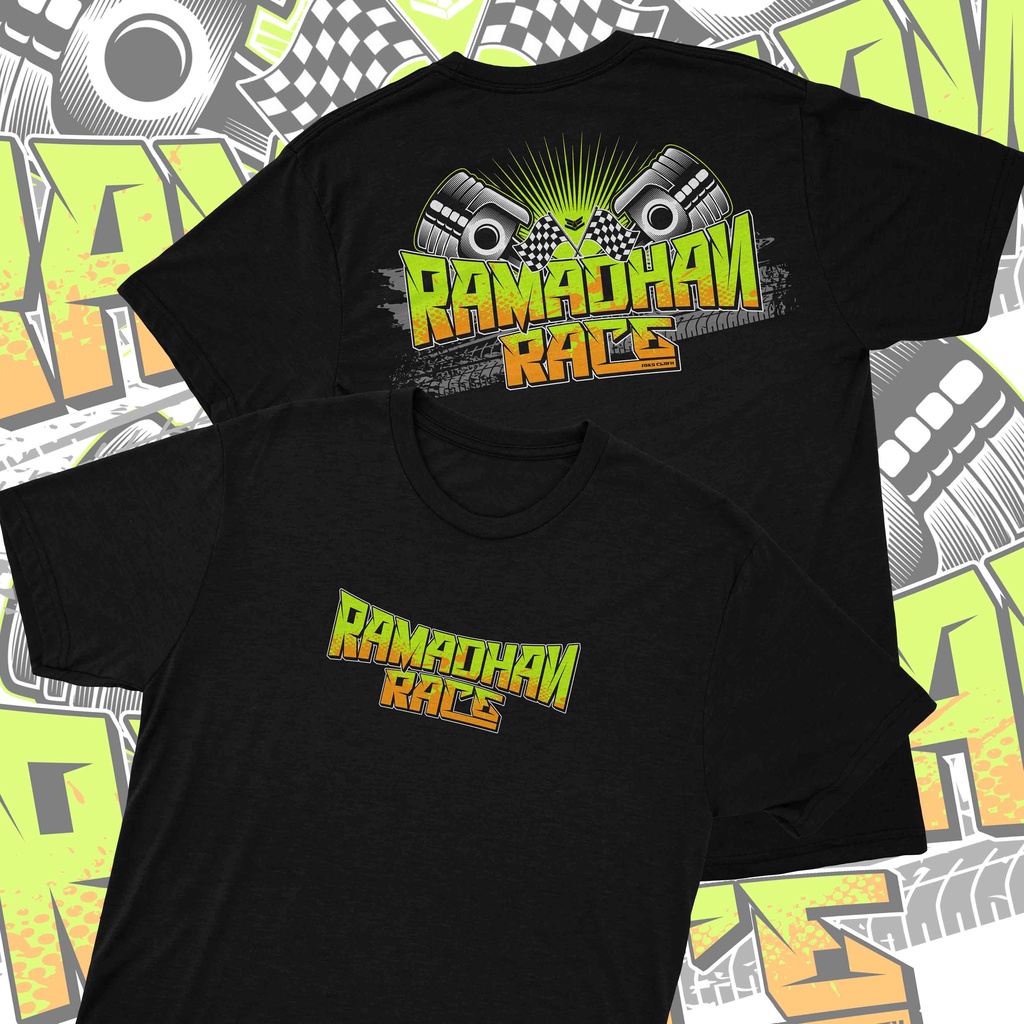 KAOS RACING RAMADHAN RACE | KAOS PRIA WANITA