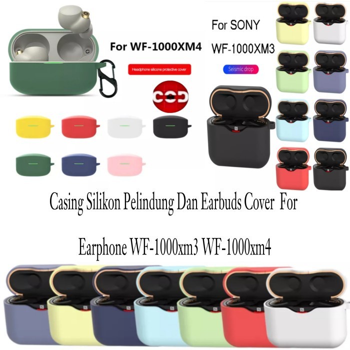 Cover Penutup Sony WF1000xm3 WF1000xm4 / Case Silicon Sony WF1000 WF 1000 XM3 XM4 1000xm3 1000xm4 / 