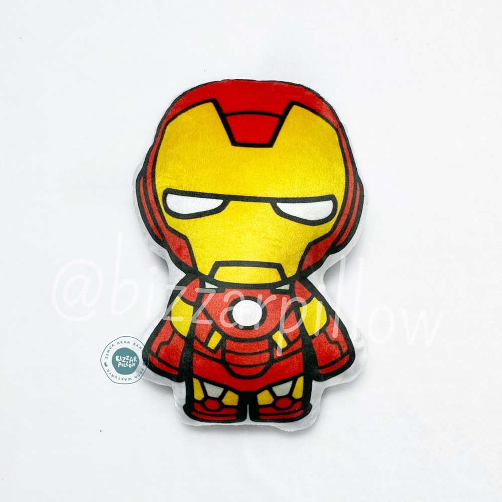 Bizzarpillow Bantal Karakter Superhero Chibi BZ353