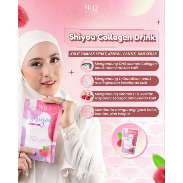 

SHIYOU COLAGEN DRINK SR12 / MINUMAN PENCERAH badan