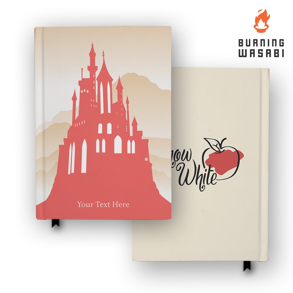 

Notebook Buku Snow White 3 Hardcover Agenda Custom Nama Diary Jurnal Agenda A5 A6