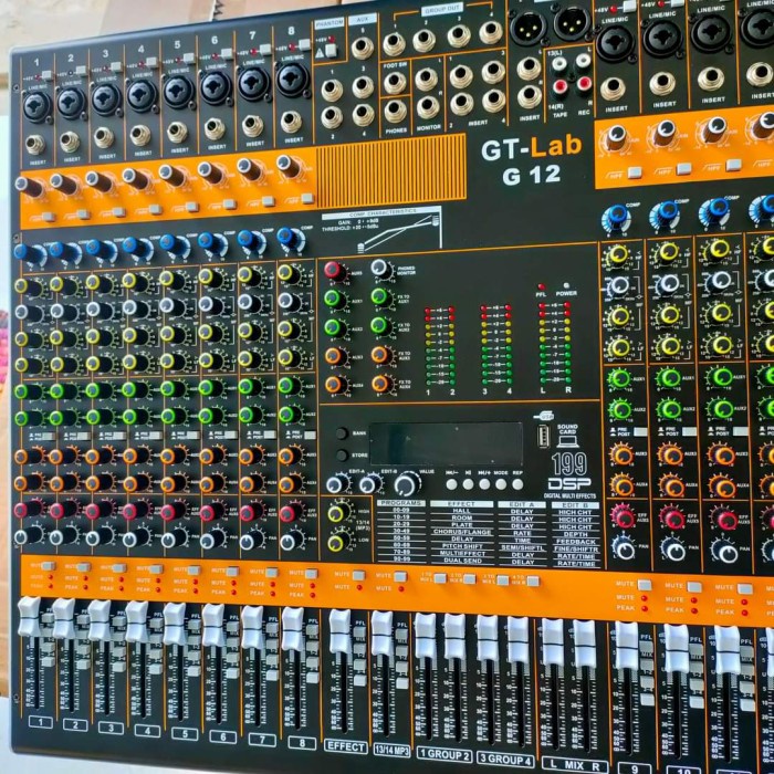 Mix Mixer Gt Lab 12 Yelow Rdw Original Resmi