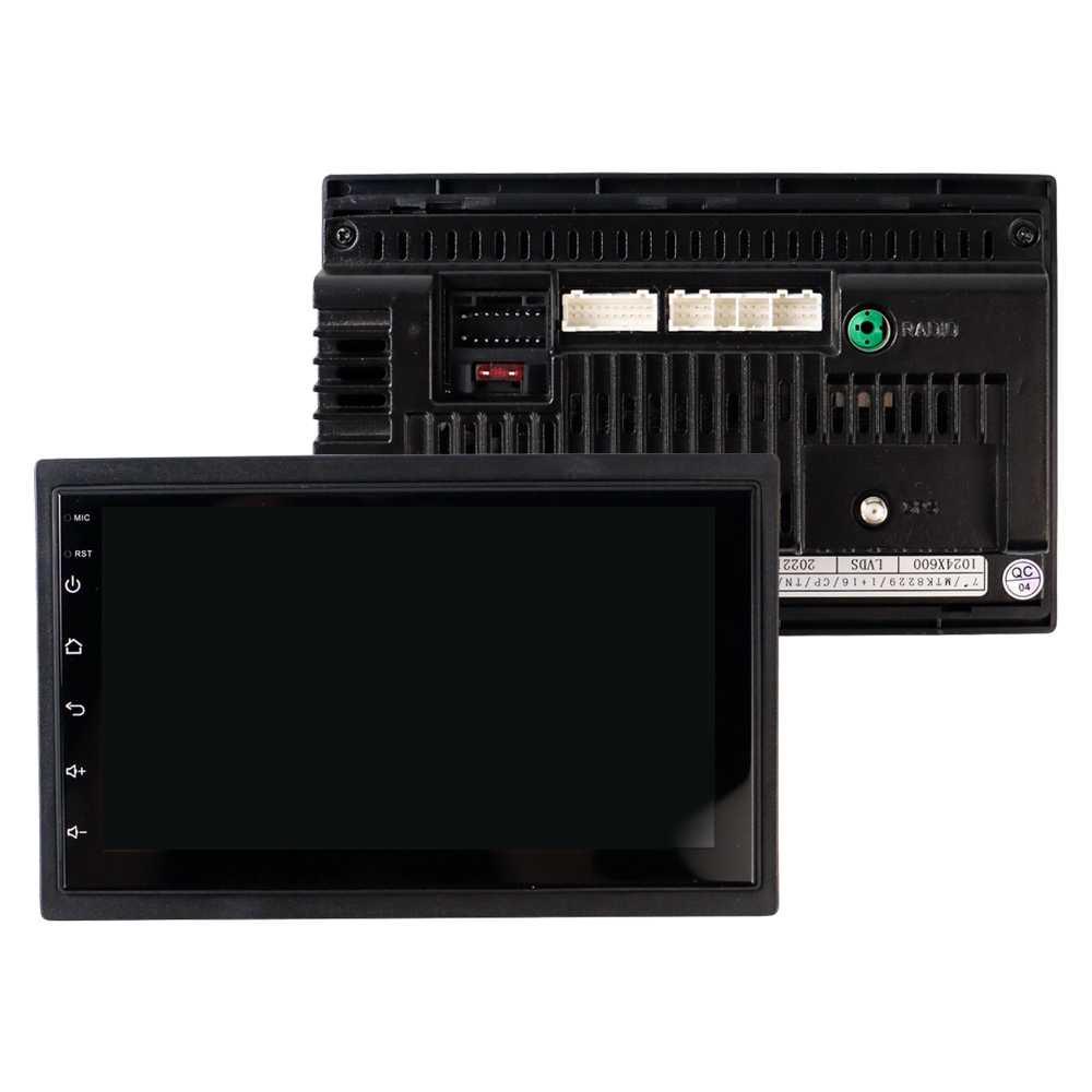 Head Unit Mobil Double Din Media Player GPS 16GB Android 9  - 8229 - Black