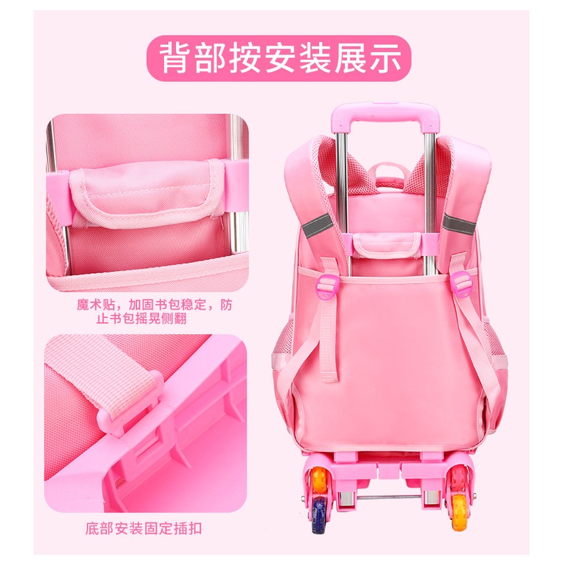 Serenity Tas Ransel Anak Sekolah Unisex Laki Laki Perempuan / Tas Trolley Anak Import - 568