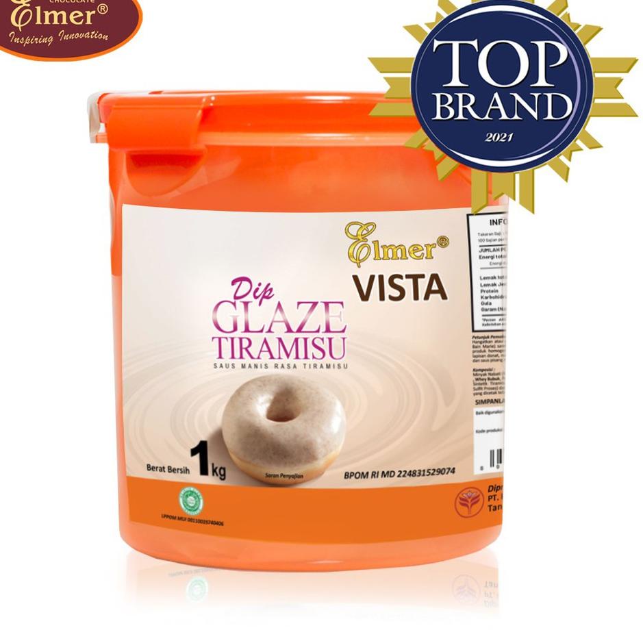 

← Elmer Dip Glaze Tiramisu Vista 1 kg | Topping Donat | Selai Roti ☪
