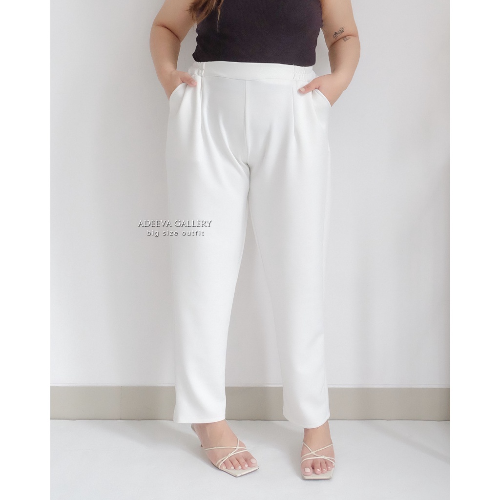 ADEEVA Cassandra Pants Celana Scuba Jumbo