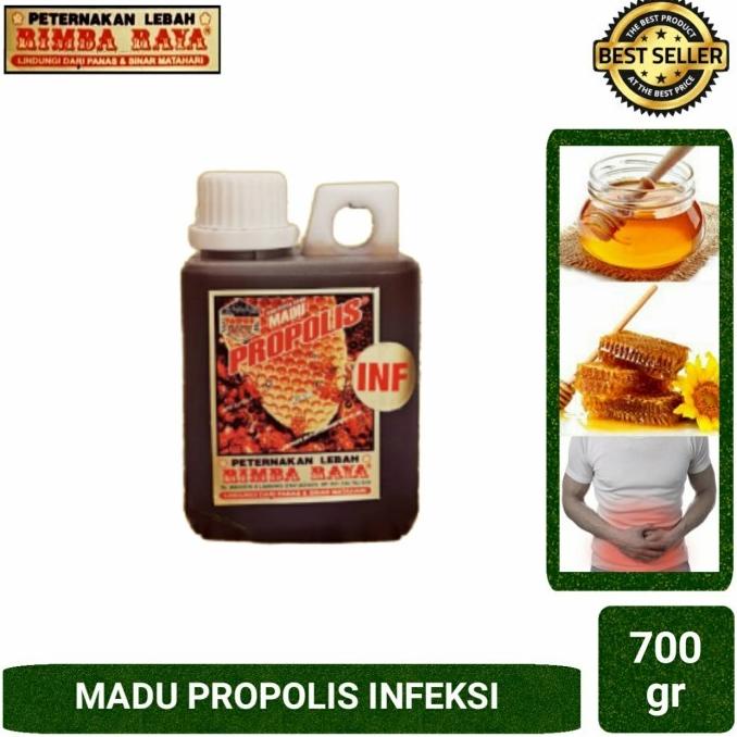 

MADU TERLARIS MADU PROPOLIS INFEKSI ASLI (RIMBA RAYA) 700 GR PROMO EL09I09A82L