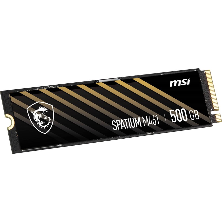 SSD NVME MSI SPATIUM M461 500GB PCIe 4.0 | Gen4x4 M.2 2280 500GB