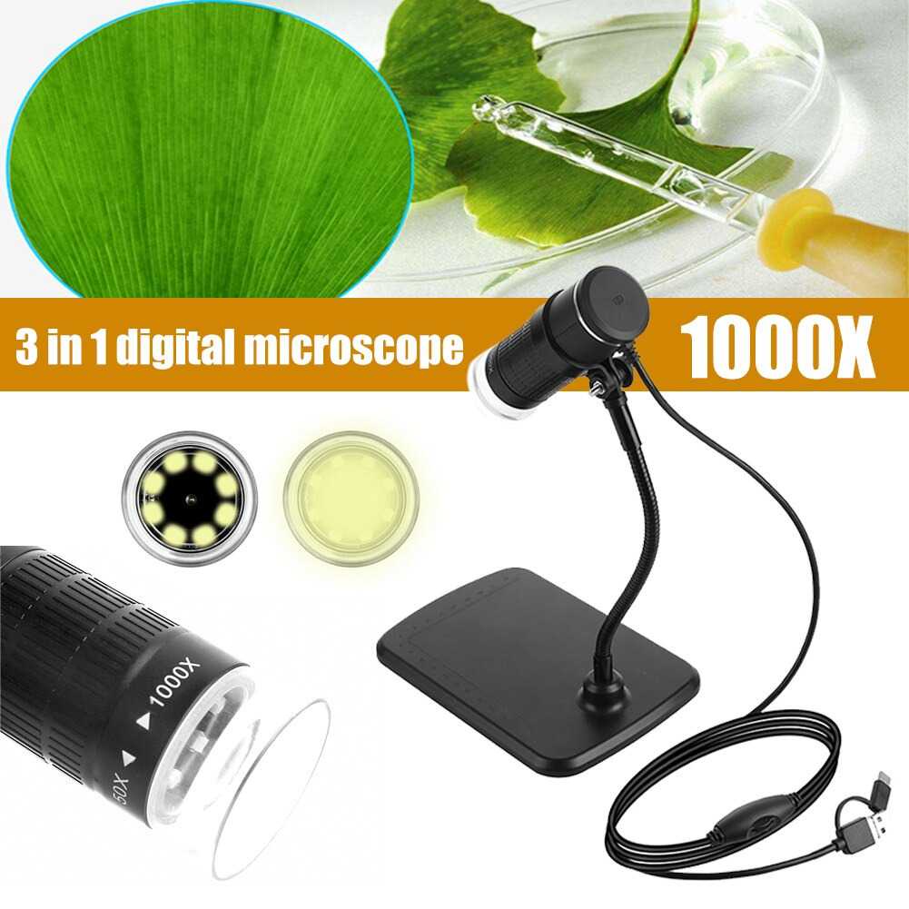 (BISA COD) FTIHSHP  Mikroskop Digital USB Android HD 1000x Magnification - AN104