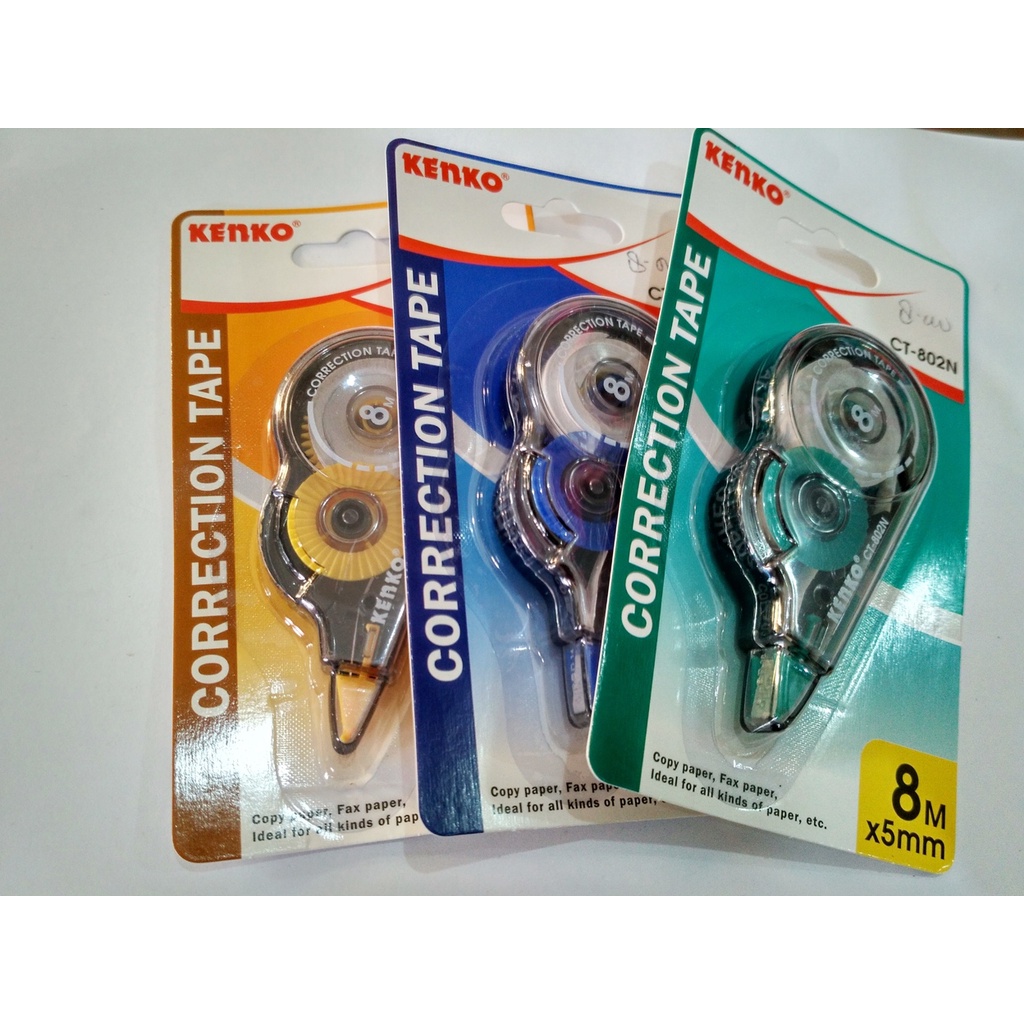 

correction tape/tip ex dorong/tip ex trondol kenko