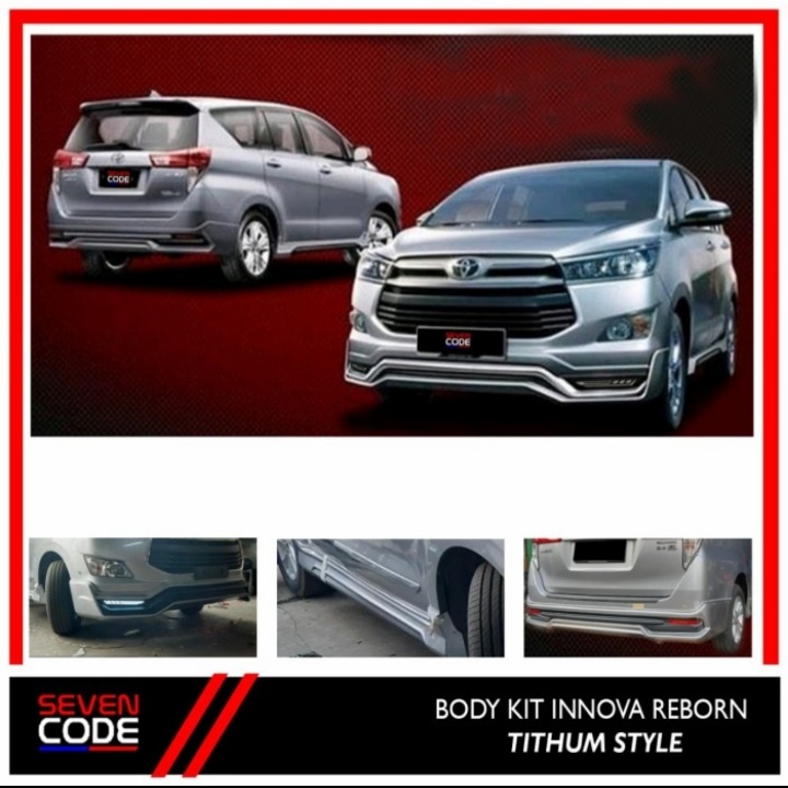 BODYKIT INNOVA REBORN MODEL TITHUM, BODYKIT INNOVA 2021 MODEL TRD, BODYKIT INNOVA REBORN MODEL ATTIV