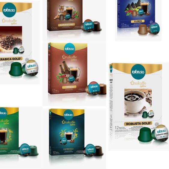 

Stok terbaru EXCELSO UNAKAFFE Kopi Kapsul All Varian 12pods !