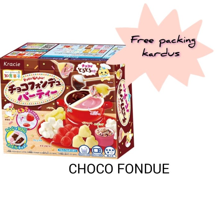 

[Ready]Bisa Cod- popin cookin sushi - choco fondue