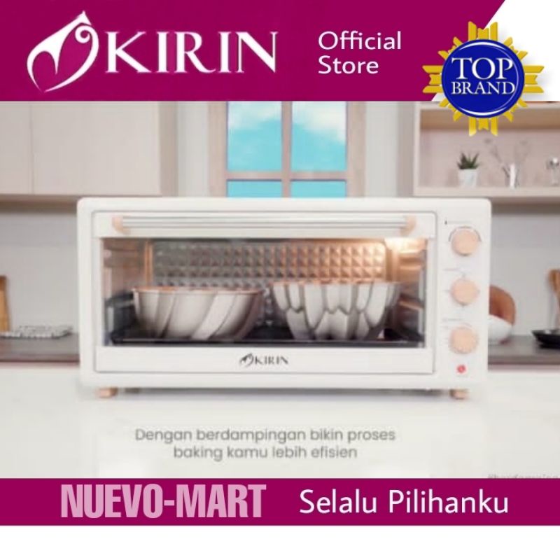 KIRIN Beauty Oven Listrik Wide Body 35L 35 Liter KBO-350WB KBO 350WB KBO 350 WB Pemanggang Makanan