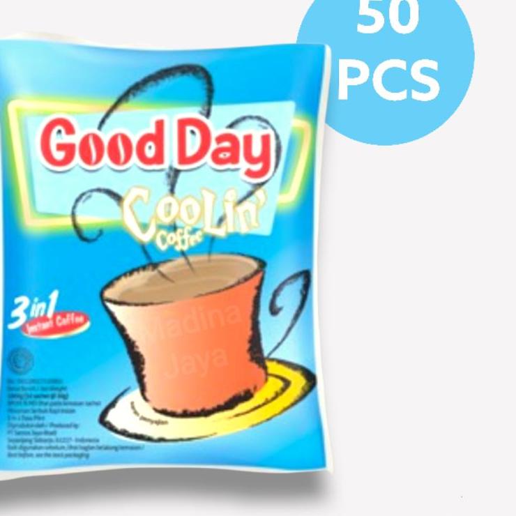 

➨ Good Day Kopi Instant 3 In 1 Coolin Coffee (50pcs x 20g) ☇